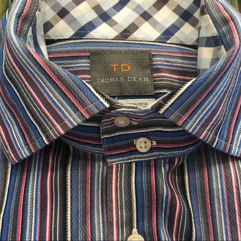 Thomas Dean - Button Up Very Fine Shirts 3 Pack-XL - Picture 6 of 8